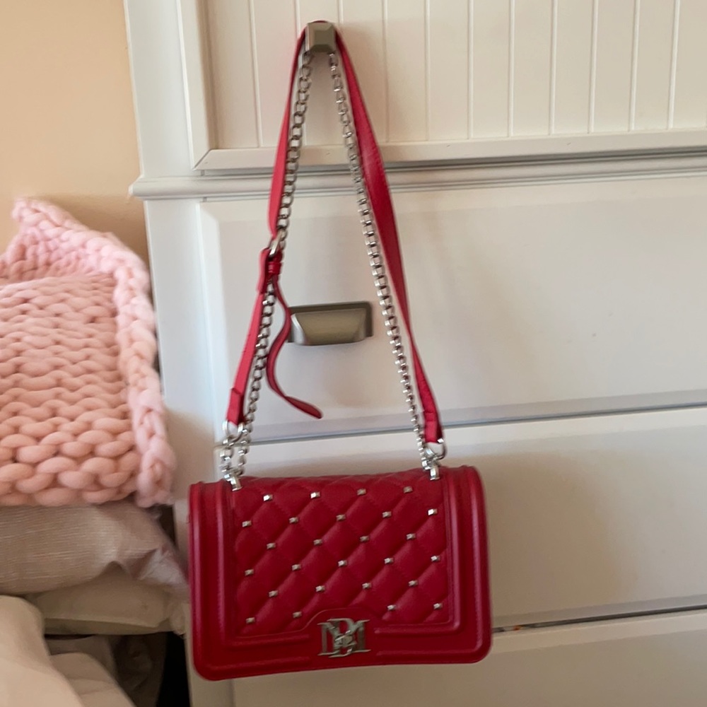 Badgely Mishka red dinner bag. NWOT